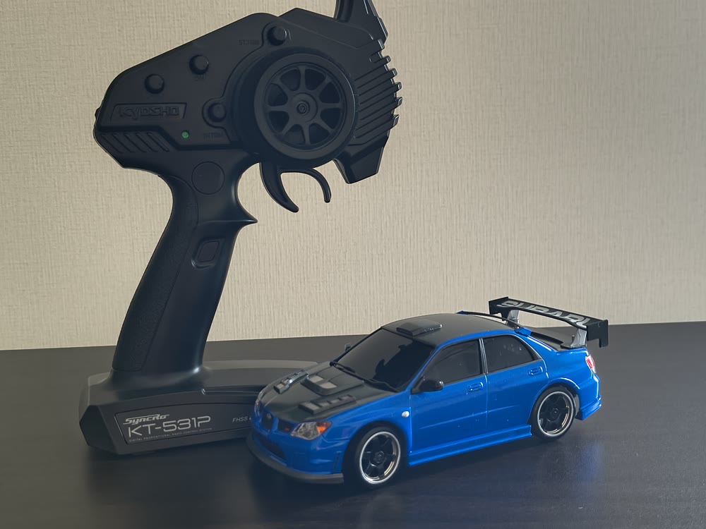 京商MINI-Z AWD(Impreza WRX STI)のレンタル車両